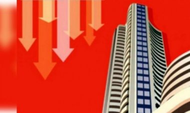 वैश्विक प्रतिकूल परिस्थितियों के कारण सेंसेक्स 500 अंक से अधिक नीचे