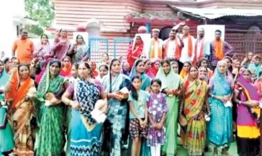 महतारी वंदन कार्यक्रम में पहुंचे सुकमा जिला अध्यक्ष