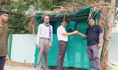 डीएफओ ने किया प्याऊ घर का उद्घाटन