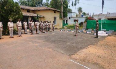 थाना फरसगांव का वार्षिक निरीक्षण