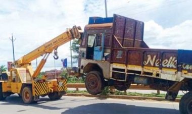 कबाड़ वाहनों की जब्ती शुरू