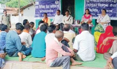 ग्रामीणों को दी कानूनी जानकारी