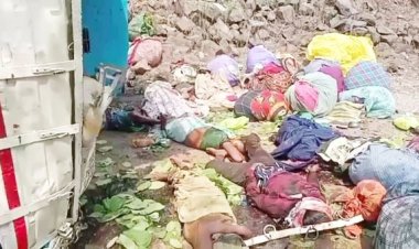 15 मजदूरों की मौत, पिकअप अनियंत्रित होने से हुआ हादसा