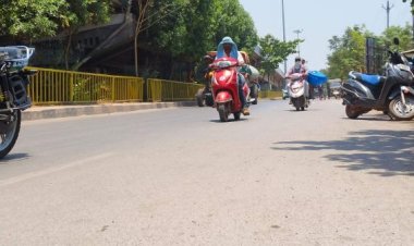 नौतपा में उमस के साथ चुभती धूप से झुलसे लोग