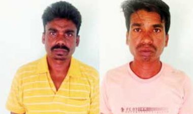 पुलिस पर फायरिंग करने वाले दो ईनामी नक्सली गिरफ्तार