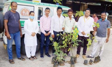 महतारी एक्सप्रेस के कर्मवीरों ने नवजात के नाम