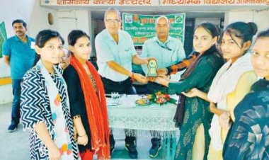 कन्या विद्यालय में पर्यावरण दिवस पर कई स्पर्धाएं