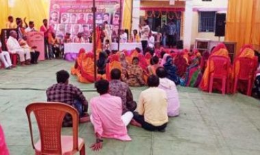 देवांगन समाज के नवनिर्मित सामुदायिक भवन का लोकार्पण