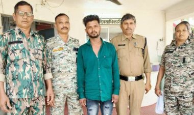 जिला बदर नगर में घूम रहा था, गिरफ्तार