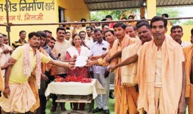 परदेसीन माता मंदिर प्राण प्रतिष्ठा में शामिल हुईं विधायक