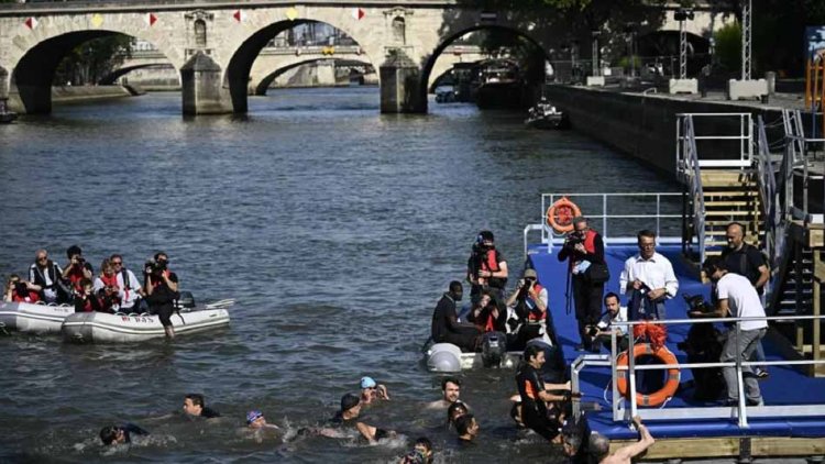 100 साल से गंदी पड़ी सीन नदी में ओलंपिक गेम्स! 65 साल की मेयर ने लगाई डुबकी