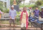 2 दर्जन हथियारबंद नकाबपोश घुसे ग्रामीण के घर, दो को ग्रामीणों ने दबोचा