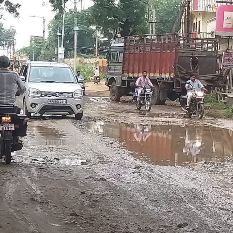 अनंत चतुर्दशी की रात शहर में निकलेंगी झाकियां:खराब सड़के बन सकती है परेशानी का सबब, पैचवर्क कार्य में जुटी नगर पालिका