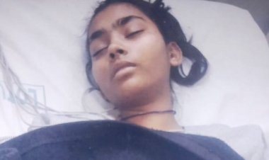 उज्जैन में डॉक्टर पर इलाज में लापरवाही का आरोप:8वीं में पढ़ने वाली लड़की का लिवर हुआ खबरा, आंखों की रोशनी भी हुई खराब