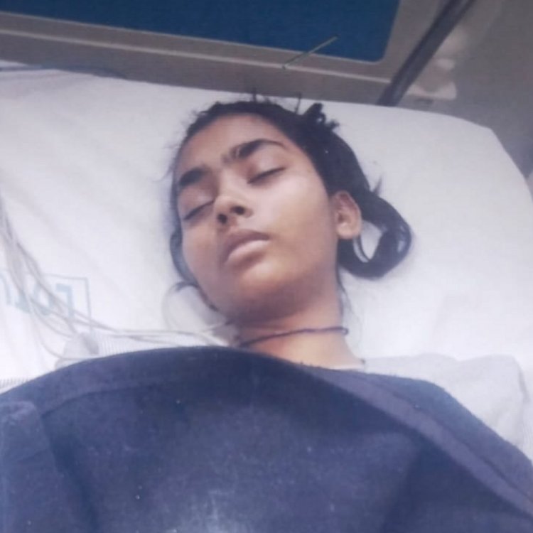 उज्जैन में डॉक्टर पर इलाज में लापरवाही का आरोप:8वीं में पढ़ने वाली लड़की का लिवर हुआ खबरा, आंखों की रोशनी भी हुई खराब