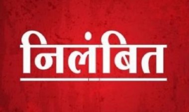 नगरीय प्रशासन विभाग ने दो सीएमओ को निलंबित किया, देखें आदेश