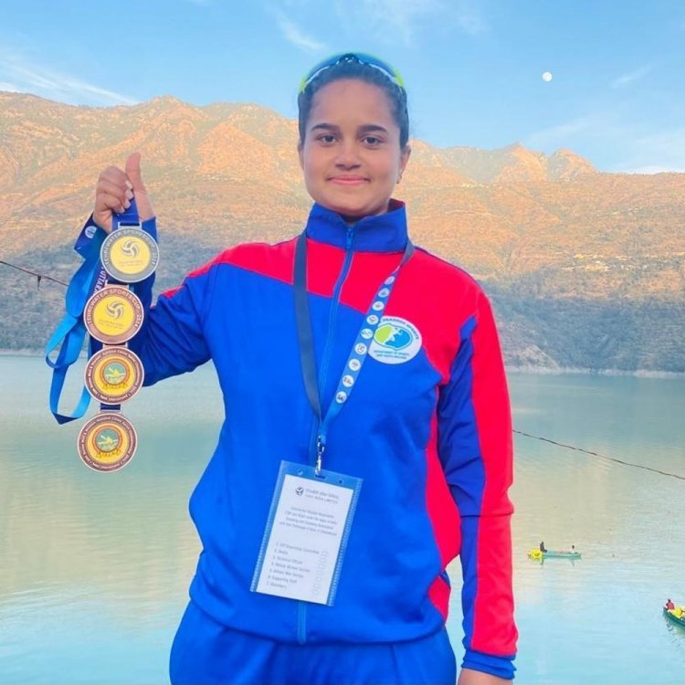 रायसेन के खिलाड़ियों ने जीते 3 रजत, तीन कांस्य पदक:उत्तराखंड में 35वीं सीनियर राष्ट्रीय केनौ स्प्रिंट चैम्पियनशिप प्रतियोगिता में लहराया परचम
