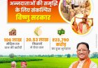खरीफ़ विपणन वर्ष 2024-25 में अब तक 106 लाख मीट्रिक टन धान का उपार्जन किया जा चुका है।