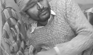 बच्चों को बचाया, खुद डंपर की चपेट में आया पिता:मौके पर ही दम तोड़ा; 3 घंटे बाद केबिन से निकाला जा सका ड्राइवर