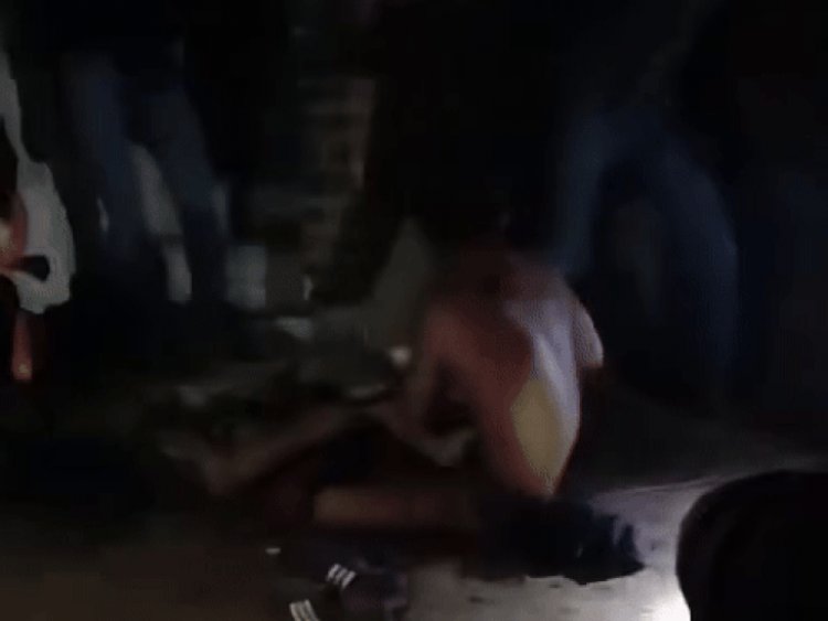 अफेयर के संदेह में अर्धनग्न कर बांधकर पीटा; VIDEO:बख्शने के लिए गिड़गिड़ाता रहा युवक; शिवपुरी में तीन भाइयों पर FIR दर्ज