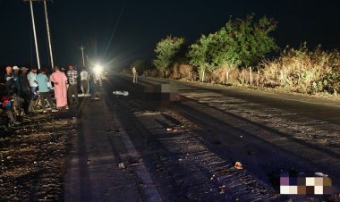 उमरिया में अज्ञात वाहन ने किसान को कुचला:मौके पर हुई मौत, एनएच-43 पर खेत से घर लौटते समय हुआ हादसा