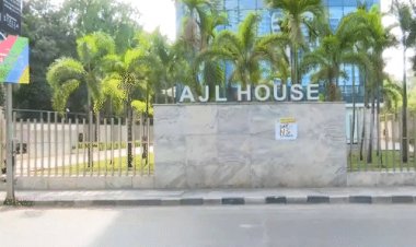 भोपाल में सोनिया-राहुल के खिलाफ BJYM का प्रदर्शन:नेशनल हेराल्ड केस को लेकर युवा मोर्चा के कार्यकर्ताओं ने की नारेबाजी