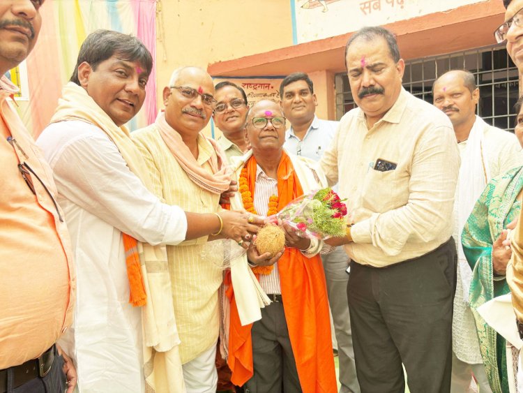 राष्ट्र निर्माण में शिक्षकों की अग्रणी भूमिका-योगेश्वर राजू सिन्हा