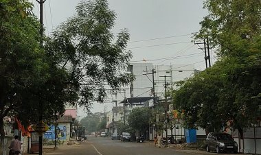 नर्मदापुरम में तेज हवाओं के साथ पांच मिनट बूंदाबांदी:थोड़ी ही देर में निकली धूप; अगले 5 दिन ऐसा ही रहेगा मौसम