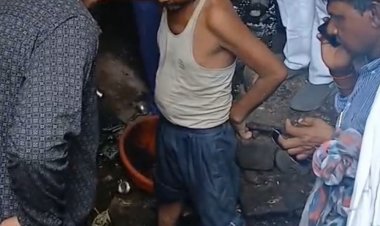 देवास में बारिश से पहले 18 नालों की सफाई शुरू:कचरा उठाने के लिए जेसीबी और डंपर लगाए गए; कच्चे नाले भी होंगे साफ