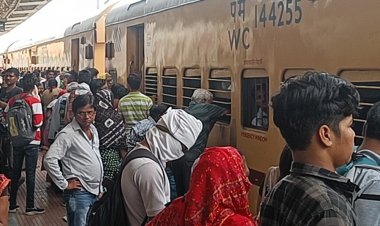 गोंदिया में आरओआर का काम जारी:4-5 जून को सीआरएस जांच, ट्रेनों की लेट लतीफी से यात्री परेशान