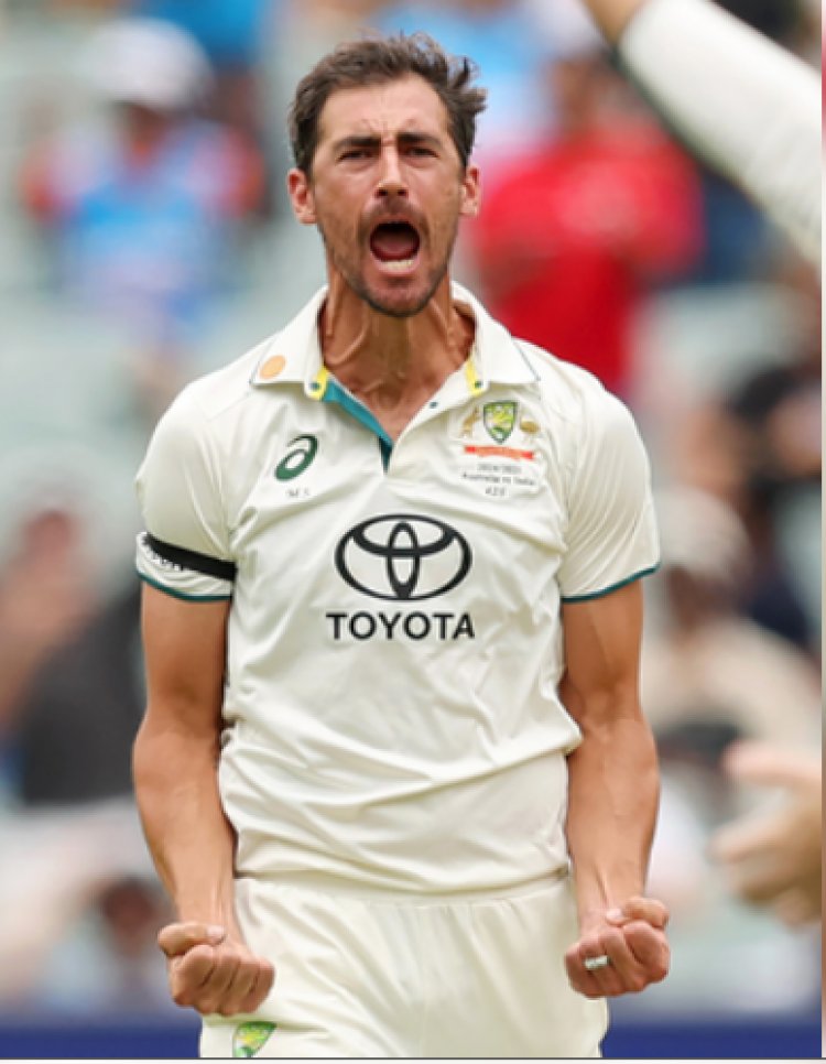 आईसीसी अध्यक्ष जय शाह ने मिचेल स्टार्क को 100 टेस्ट खेलने पर बधाई दी