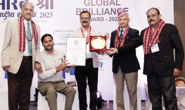 डॉ. डीके सोनी को बेस्ट आरटीआई पीआईएल एक्टिविस्ट  का अवार्ड