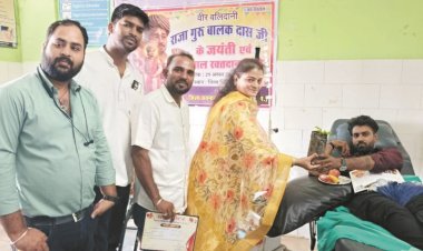 रक्तदान महादान है, इससे बढक़र कोई पुण्य कार्य नहीं हो सकता-कल्पना योगेश