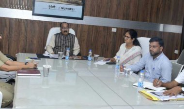 रायपुर : केन्द्रीय युवा कार्य एवं खेल मंत्रालय की वर्चुअल बैठक में शामिल हुए उप मुख्यमंत्री अरुण साव