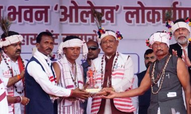 जगदलपुर में धुरवा समाज के संभाग स्तरीय नुआखाई मिलन समारोह एवं नवनिर्मित सामाजिक भवन ने