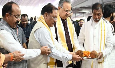 रायपुर : गुरु घासीदास बाबा के आदर्शों पर चलकर बनाएंगे विकसित छत्तीसगढ़ : मुख्यमंत्री  साय