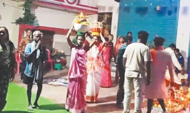 गौरा-गौरी पूजन उत्सव, शोभायात्रा के साथ विसर्जन