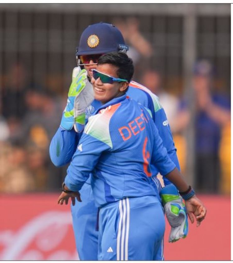 आईसीसी रैंकिंग: दीप्ति शर्मा बनी नंबर वन टी20 गेंदबाज, मंधाना को एक स्थान का नुकसान
