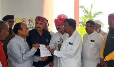 कानड़ में कुएं में मिला मृत कुत्ता:स्थानीय लोगों की CM0 को सस्पेंड करने की मांग, FIR के लिए कलेक्टर के पास पहुंचे